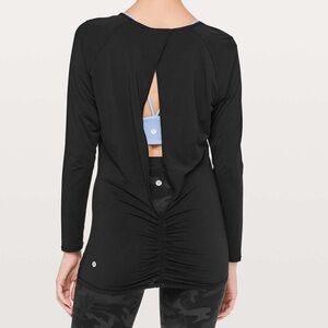 Lululemon Openback Long Sleeved Top